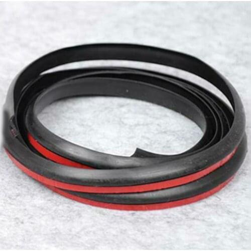 Trim Sealing Strip Weatherstrip Fender Rubber Sealed Strips Side Skirt