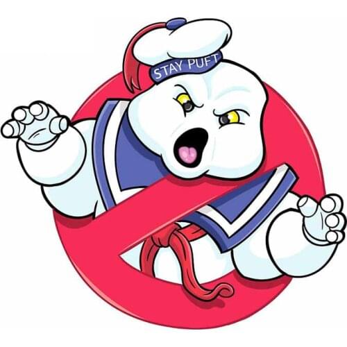 Auto Cartoon Movie Graphics Car Stickers Ghostbusters Logo DIY Waterproof Decals Anime Vinyl Car Assessoires