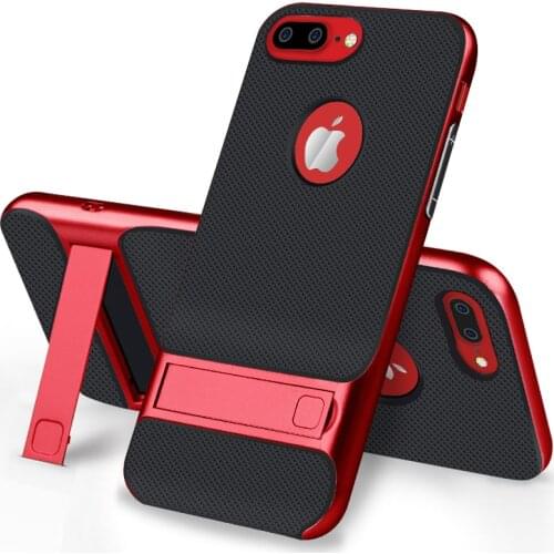 Triangle Stand Case For iPhone 11 Pro X XR XS Max 8 7 6 6S Plus Shockproof Bracket Back Cover For iPhone 11 Pro Max Phone Cases