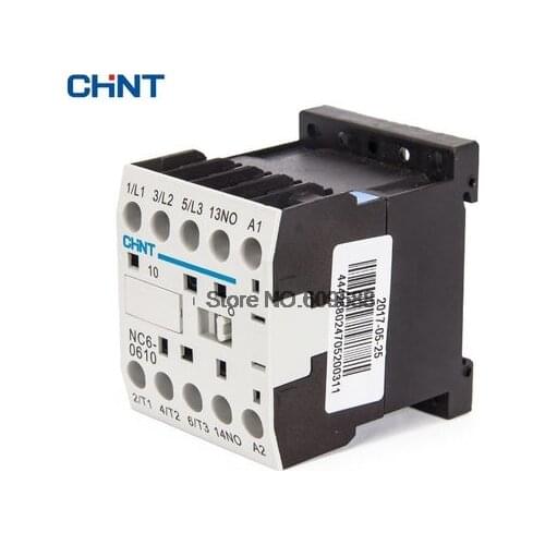 CHINT AC contactor NC6-0910 NC6-0901 NC6-0610 NC6-0601 Switch