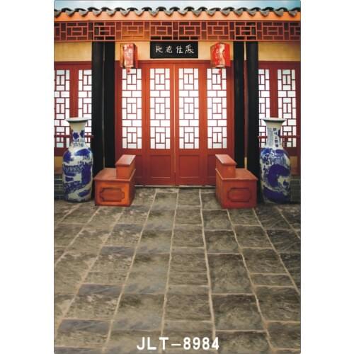 Photography Backdrops Vinyl Cloth Backgrounds Chinese Style Indoor Photocall for Wedding Children Baby Photo Studio Props