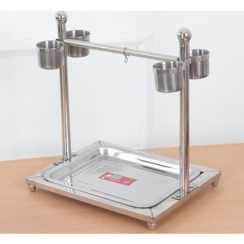 Stainless Steel Parrot Playground Bird Accessories Playgym For Bird Playing Training Perches Tiger Conure Cockatiel Gym Playpen