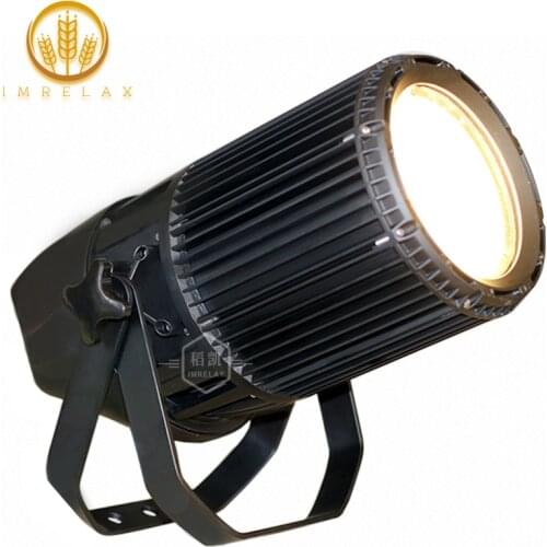 IMRELAX Outdoor ZOOM 260W COB LED Wash Par Light High CRI White and Warm White DMX Audience Spot Event Stage Light