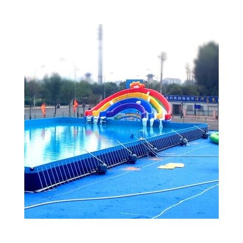 Summer siwimming frame pool