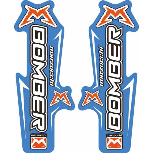 Marzocchi Bomber Fork / Suspension Graphic Decal Kit Sticker Adhesive Set Bike Bicycle Cycling Decals
