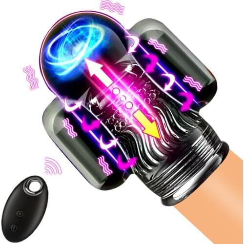 Remote Control Penis Massage Vibrator For Men Glans Vibrators Sex Toys Dick Stimulator Male Delay Lasting Trainer Sex Machine