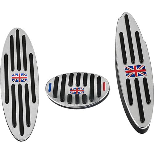 For BMW Mini Cooper JCW S R55 R56 R60 R61 F54 F55 Aluminum Footrest Gas Brake Clutch Pedal Cover