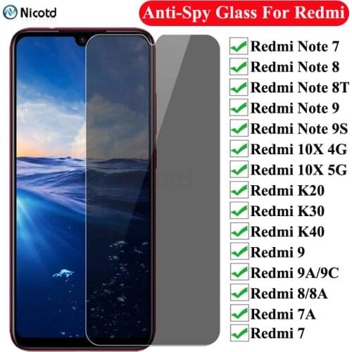 Nicotd Screen Protectors For Xiaomi Redmi K30