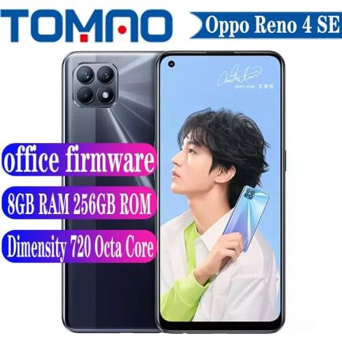 Oppo Reno 4 SE 5G Mobile Phone Dimensity 720 Octa Core 8GB RAM 128GB 256GB ROM 48.0MP 65W Fast Charger 60HZ AMOLED Android 10.0