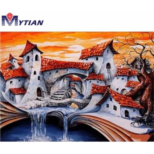 Open Book,Fantasy,Fairytale,DP Diamond Painting Kit,Scenery Paint by Number Diamond Embroidery Mosaic Cross Stitch Home Decors