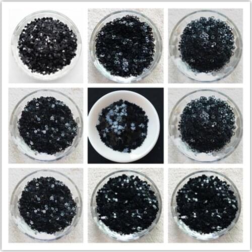 25g Black Color Multi Star Heart Diamond Snowflake shape Sequins Paillettes for Nails Art manicure,wedding decoration confettis