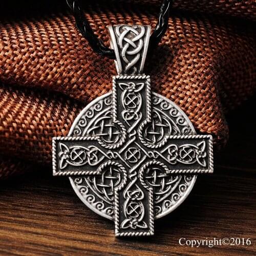 10pcs Armenian cross Pendant Amulet Pendant Solar Cross Celtics Armenian Druid Necklace Pendant