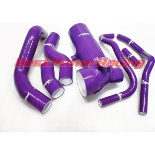 SILICONE INDUCTION COOLANT HOSE / PIPE FOR Subaru BRZ ZN6 ZC6 / 2013 UP PURPLE