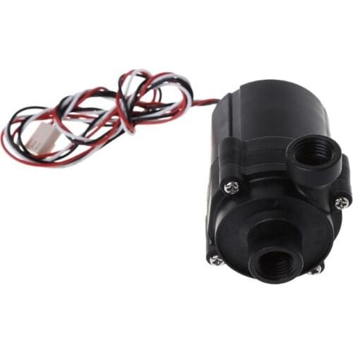 SC600 DC 12V PC Cpu Water Cooling System Tool Water Pump Brushless 132.09 GPH 10W Brushless Drive Destop Laptop Circulating P82A