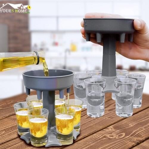 Shot Glass Dispenser Holder Liquor Wine Beverage Dispenser Beer Whisky Christmas Party Game Shot Glass Dispenser Bar Tools