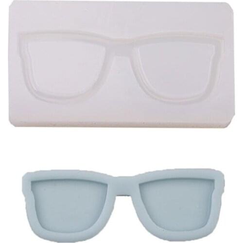 Bear Glasses Epoxy Resin Mold Ornaments Casting Silicone Mould DIY Crafts Mold