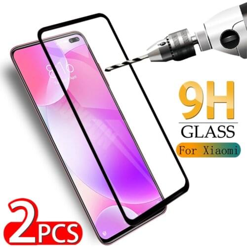 2Pcs Safety Glass on Xiaomi poco M2Pro F2Pro X2 X2pro tempered glass phone screen protector Pocophone F1 for glass smartphone