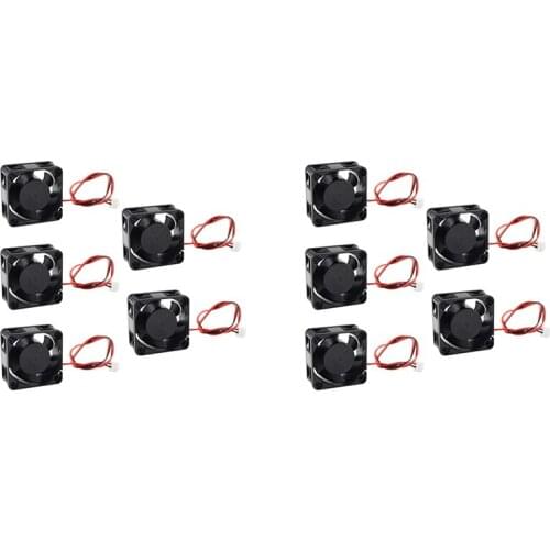 5Pcs 3D Part of Printer 4020 Cooling Fan Brushless MINI-Cooler 40mm Refrigerator Fan 40X40X20mm High Quality