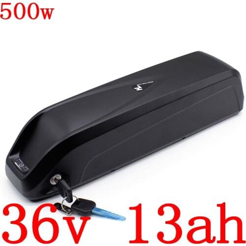 36V 250W 350W 500W battery pack 36v 13ah lithium battery pack 36v 8ah 10ah 13ah electric bicycle battery with 15A BMS+2A charge