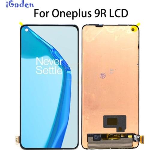 AMOLED For OnePlus 9R LCD Display Screen Touch Panel Digitizer Part For Oneplus 9R LE2101 LCD Pantalla