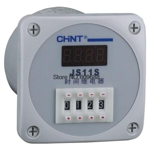 CHNT JS11S Timer Power On Power Delay Relay Time Relay Switch CHINT