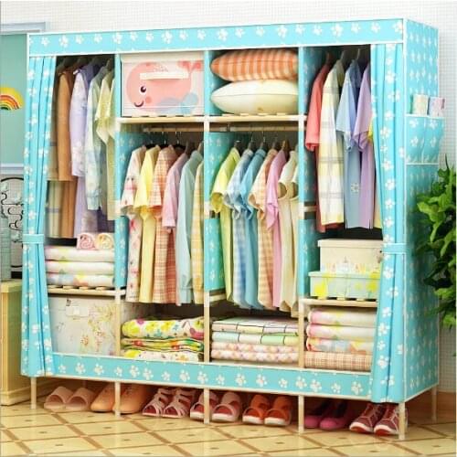 Latest wooden wardrobe length 170cm