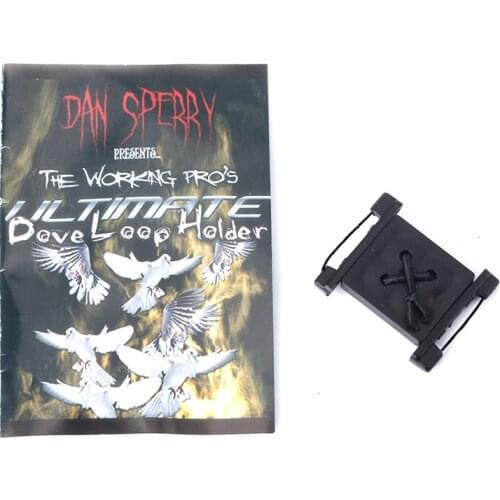Dove Loop Holder Magic Tricks Magician Appearing Dove Magie Accessoires Stage Street Illusions Gimmick Props Lock Loop Device