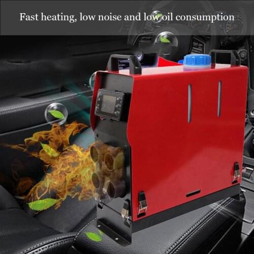 Diesels Parking Heater Car 5000w Heating Car 12v 4 Holes Monitor Parking Heater For Trucks Boats Bus LCD Dynamic Display Remote