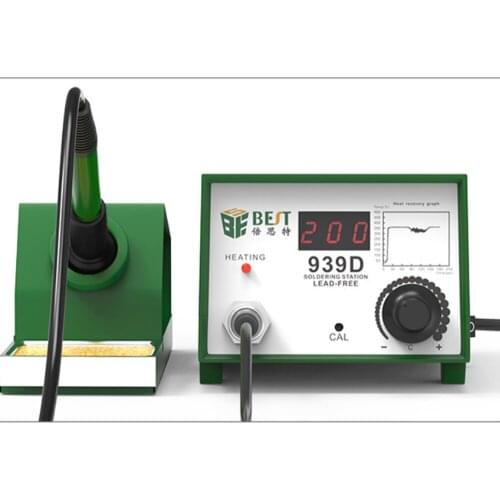 Electric Soldering Iron Soldering Station BST-939D Lead-free Anti-static Adjustable High-power Micro Solder
