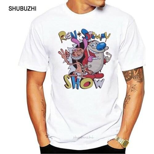 Ren And Stimpy Show T-Shirt Free Shipping Tops Tee Shirt For Men Women