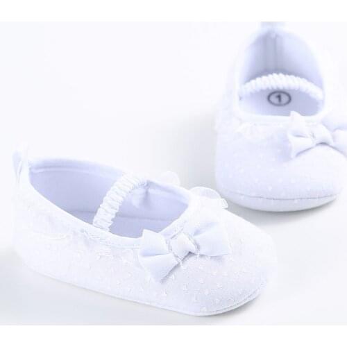 Lace Newborn Baby Girls Sweet Cute Solid Color Shoes Princess Shallow Ankle Sneakers Soft Crib Shoes 2021