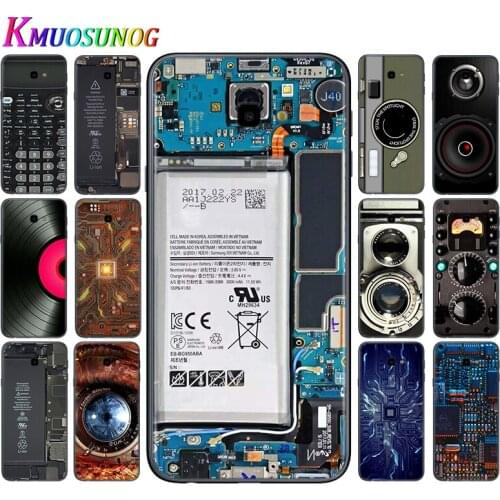 Silicone Cover Battery Camera Calculator For Samsung Galaxy J8 J7 Duo J6 J5 Prime J4 Plus J3 J2 Core 2018 2017 2016 Phone Case