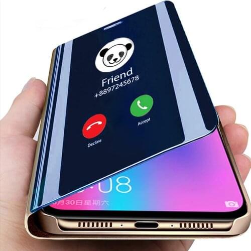 Smart Mirror Flip Case For Lg V40 V50 V30 Plus Luxcy Case Lg G8 Q60 K50 V60 K61 K41s K51s Velvet 5G Cover