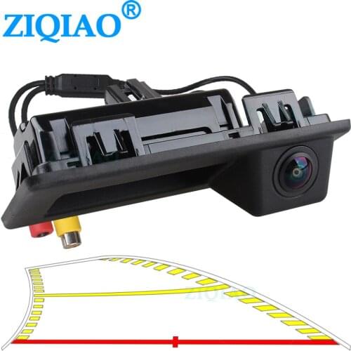 ZIQIAO for VW Lavida Plus 2018-2020/ C-Trak 2017/ Jetta 2018 Fisheye Lens Original Trunk Handle Switch Camera HS302