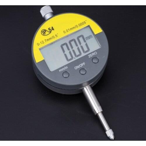 12.7mm Professional Digital Oil Proof Dial Indicator 0.01mm Digital Millimeter Indicator Gauge Meter Measurement Tools With Box
