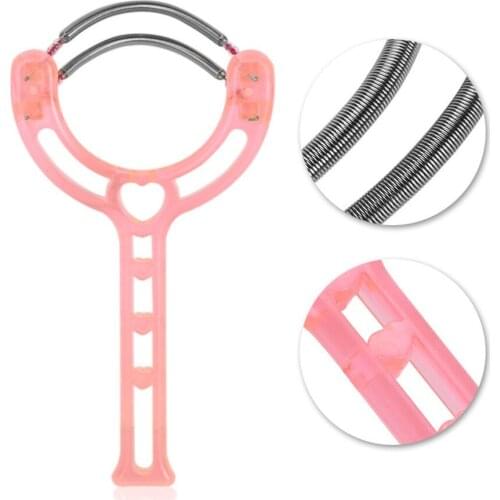 5x Portable Face Hair Double Spring Remover Removal Threading Epilator Facial Depilation Beauty Tool