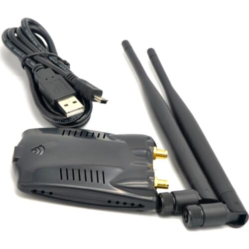 CtrlFox Atheros AR9271 802.11n 150Mbps Wireless USB WiFi Adapter + 6dBi WiFi Antenna for Windows 7/8/10/Kali Linux/Roland Piano