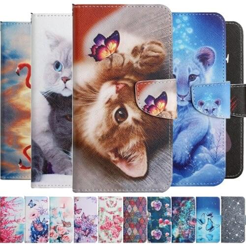 Etui on For Samsung Galaxy A12 Phone Shell Flower Cover For Samsung A12 A 12 A125 SM-A125F A12Case Leather Wallet Flip Case