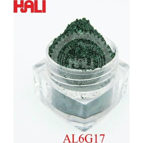 Color aluminium pigment,aluminium pearl pigment powders, green aluminium pigment,1lot=20gram AL6G17 shimmer green, free shipping