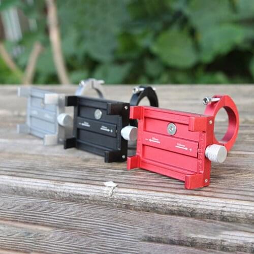 Mobile Phone Holder Mount Bicycle Phone Navigation Fixed Bracket Moto Handlebar Aluminum Alloy for Phone GPS