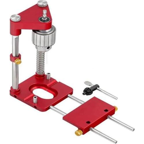 Woodworking Tool Drill Locator Punch Locator Desktop Drilling Machine Woodworking Drilling Guide Template Tool