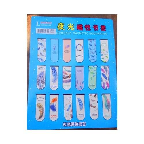 Stationery cartoon magnetic bookmark magnet bookmark magnet magnetic material made cartoon book mark