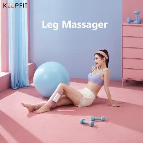 KEEPFIT Original Digital Display Pair Air Pressure Hot Compress Beautiful Leg Massager Relieve Calf Muscle Fatigue Massage
