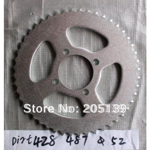 Motorcycle parts rear gear sprocket tandwiel 48 tooth 428 chain inner bore 52 mm for MOTO ATV Dirt pit bike pitbike