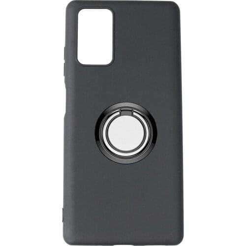 For Blackview A100 6.67" BlackviewA100 Back Ring Holder Bracket Phone Case Smartphone TPU Soft Silicone Cover