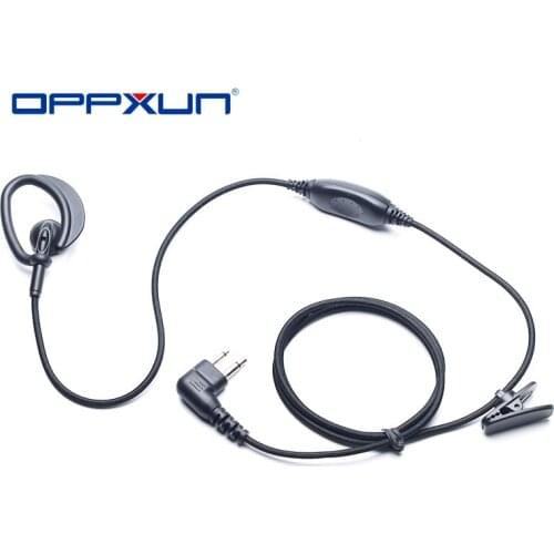 OPPXUN 2021 Hot Radio Earpiece Headset For Motorola GP88 GP300 GP2000 CT150 P040 PRO1150 CLS1110 Walkie Talkie