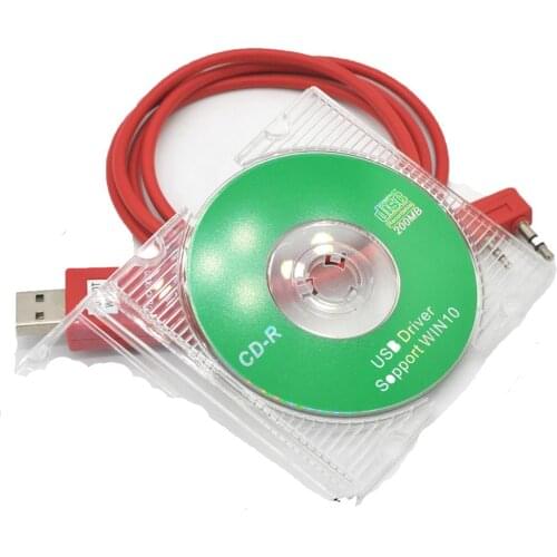 Original WOUXUN USB Programming Cable Walkie Talkie KG-UVD1P KG-UV6D KG-UV8D KG-UV899 KG-UV9D PLUS Programming Software Cable+CD