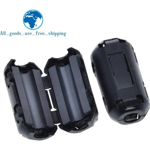 5mm Clip-On Ferrite Ring Core Noise Suppressor For EMI RFI Clip Cable Active Components Filters