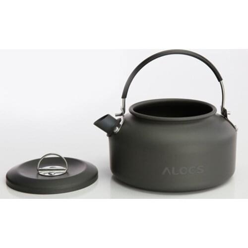 0.8L Outdoor Camping Kettle For ALOCS CW-K02 Ultra Lightweight Cookware Tea Coffee Pot for Camping Fishing