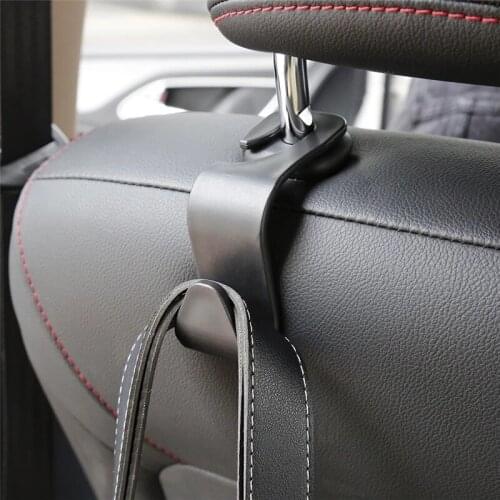 Universal Car Seat Back Hook Car Accessories Interior Portable Hanger Holder Storage for Car Bag Purse Cloth Decoration Dropship